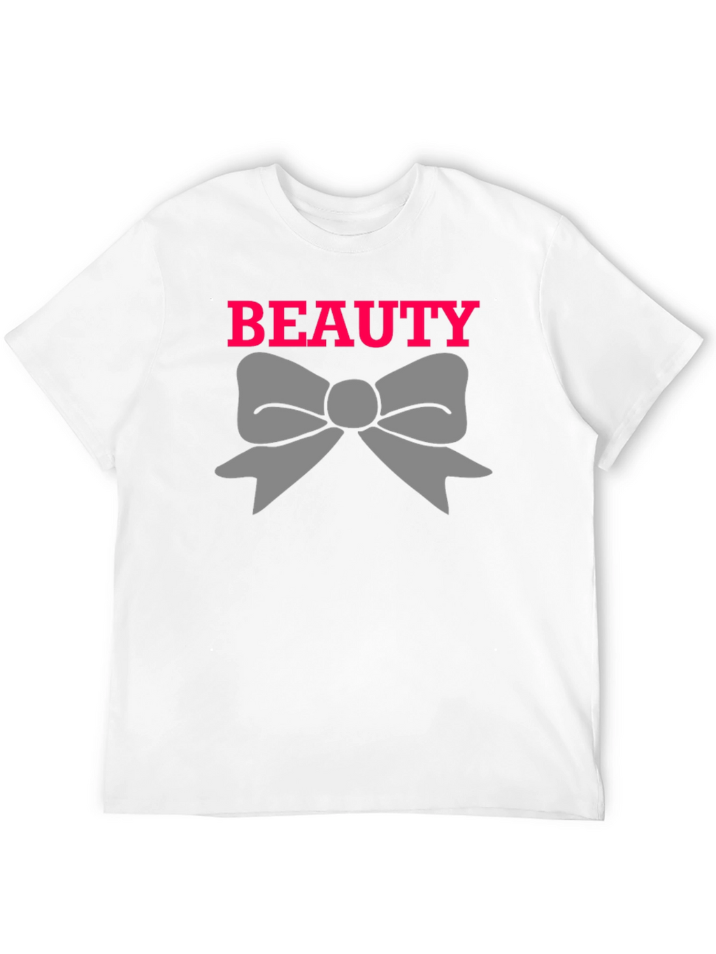 Beauty Bow Graphic Tee - Stylish Casual Wear