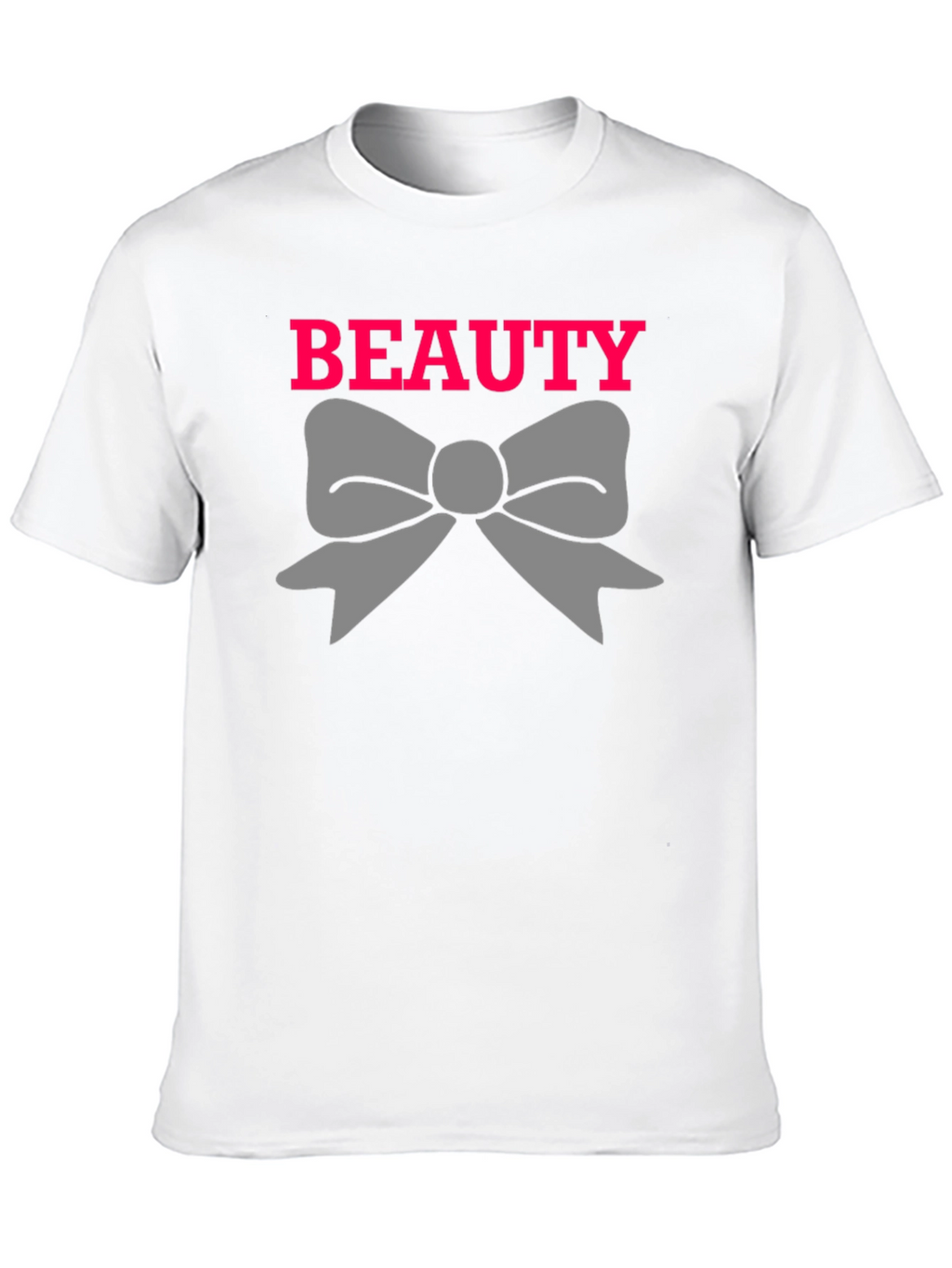 Beauty Bow Graphic Tee - Stylish Casual Wear