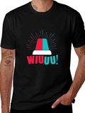 WIUUU! Siren T-Shirt - Emergency Vehicle Graphic Tee