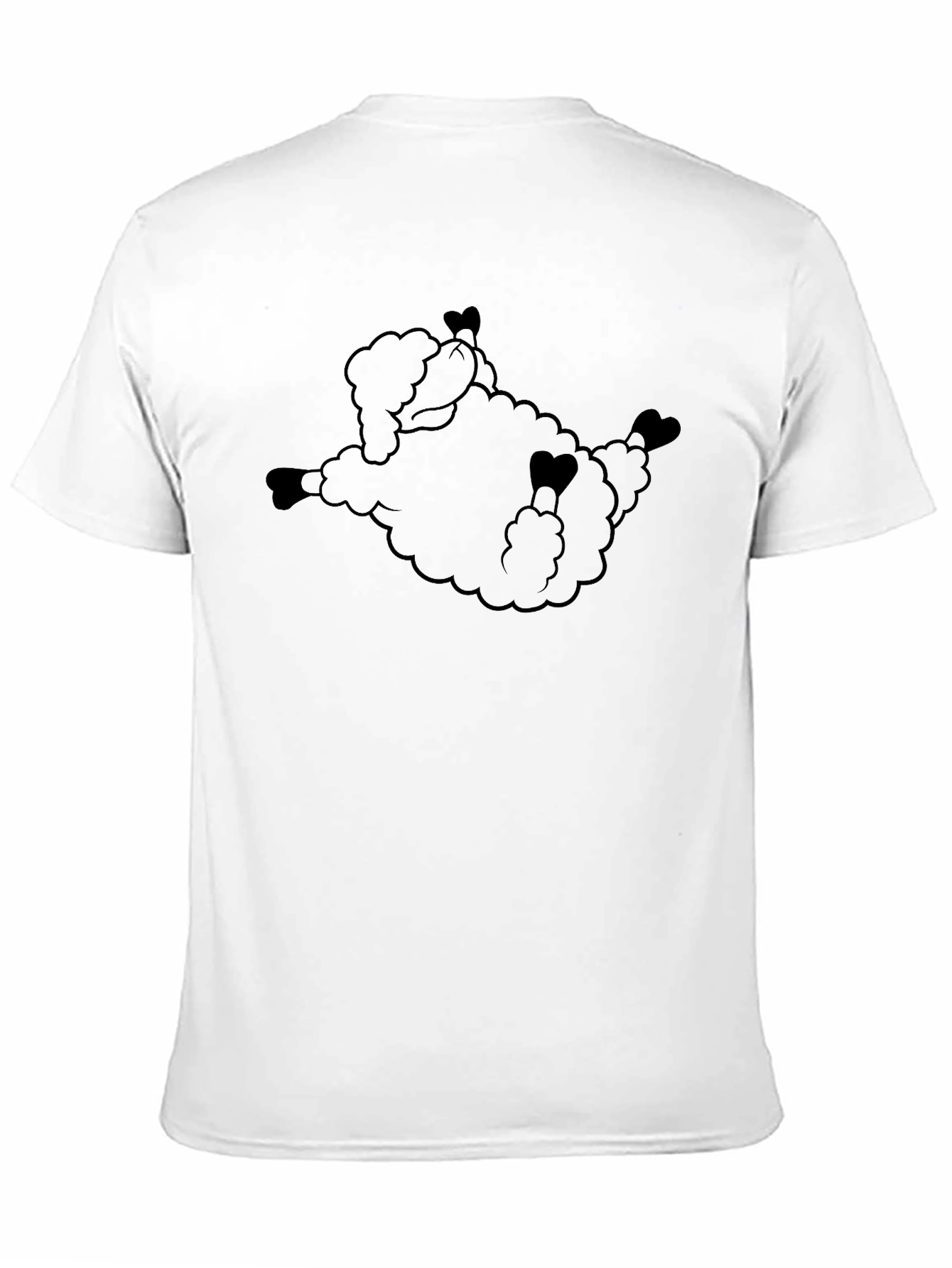 Black Sheep Graphic Tee - Soft Cotton Comfort
