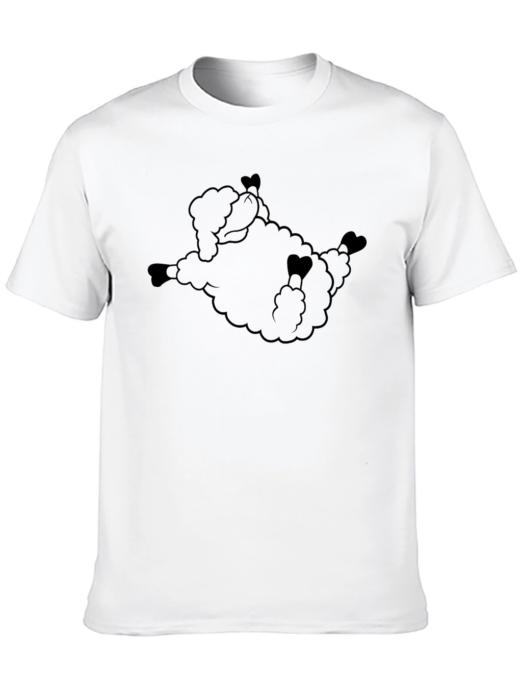 Black Sheep Graphic Tee - Soft Cotton Comfort