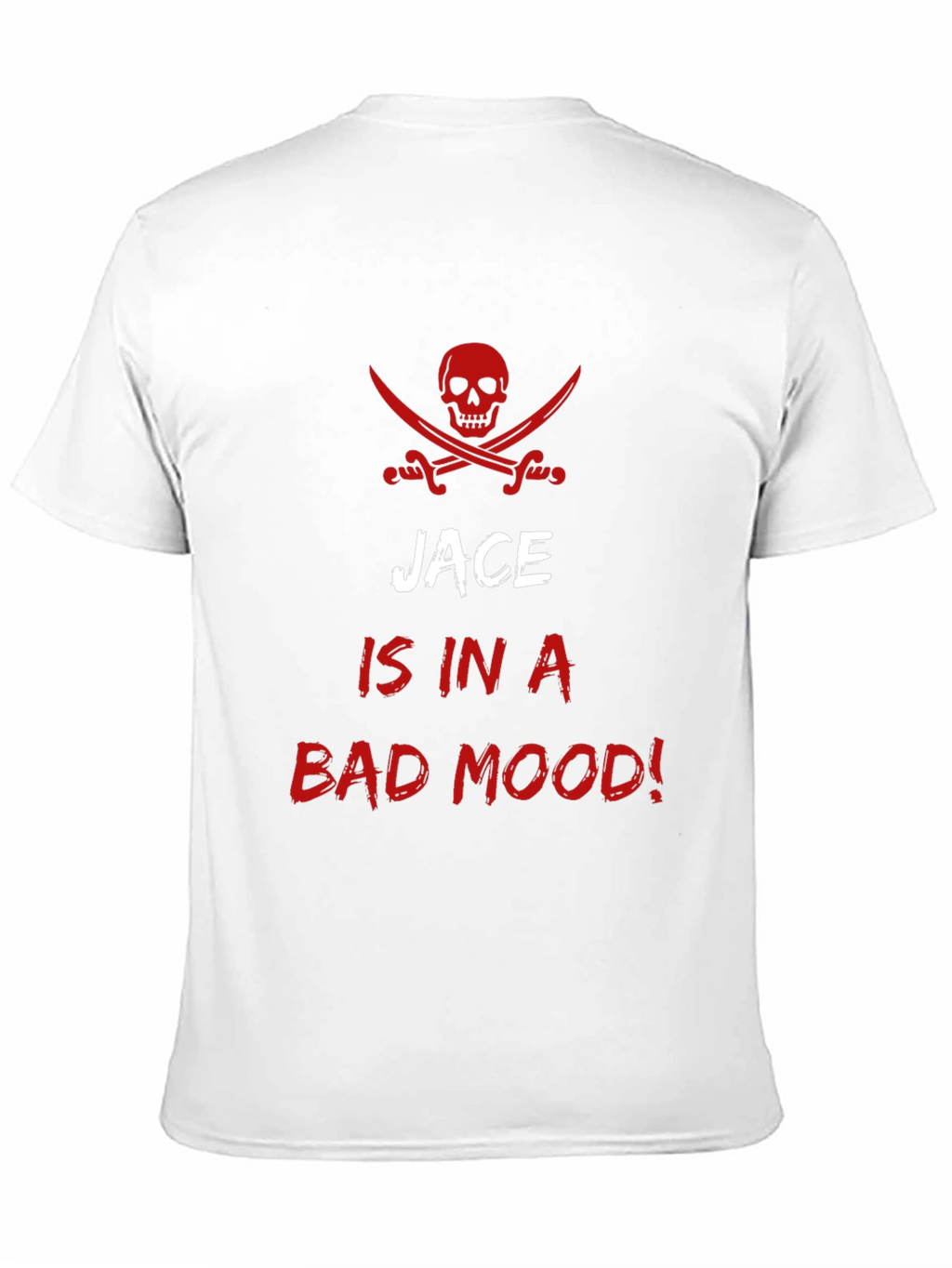 Jace is in a Bad Mood! Pirate Skull T-Shirt
