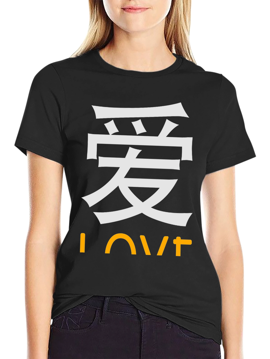 Love Kanji T-Shirt - Stylish Asian Inspired Design