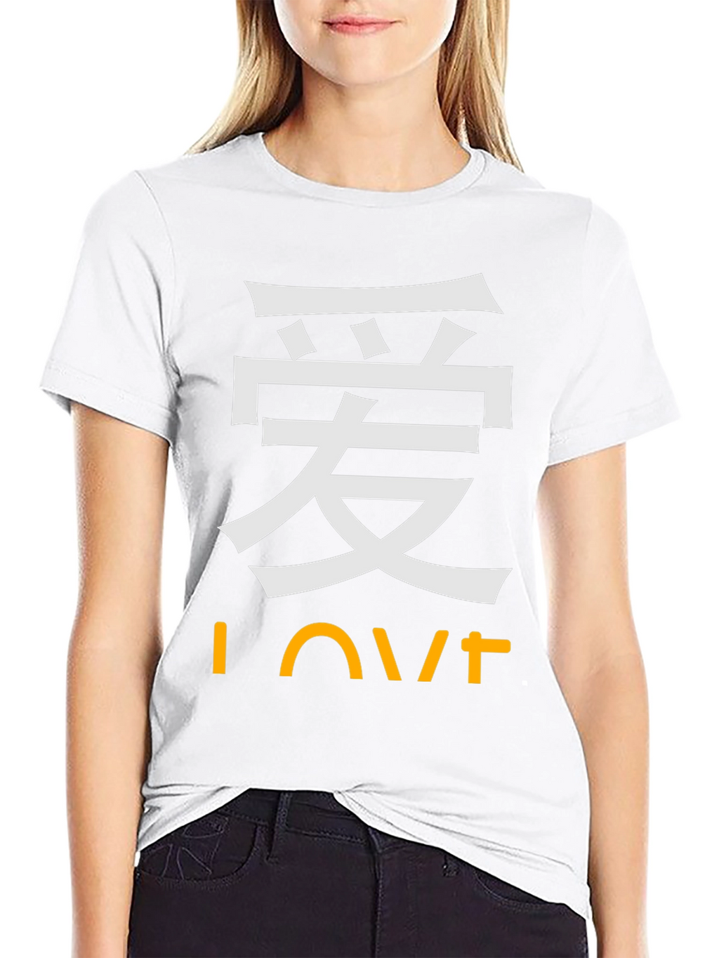 Love Kanji T-Shirt - Stylish Asian Inspired Design