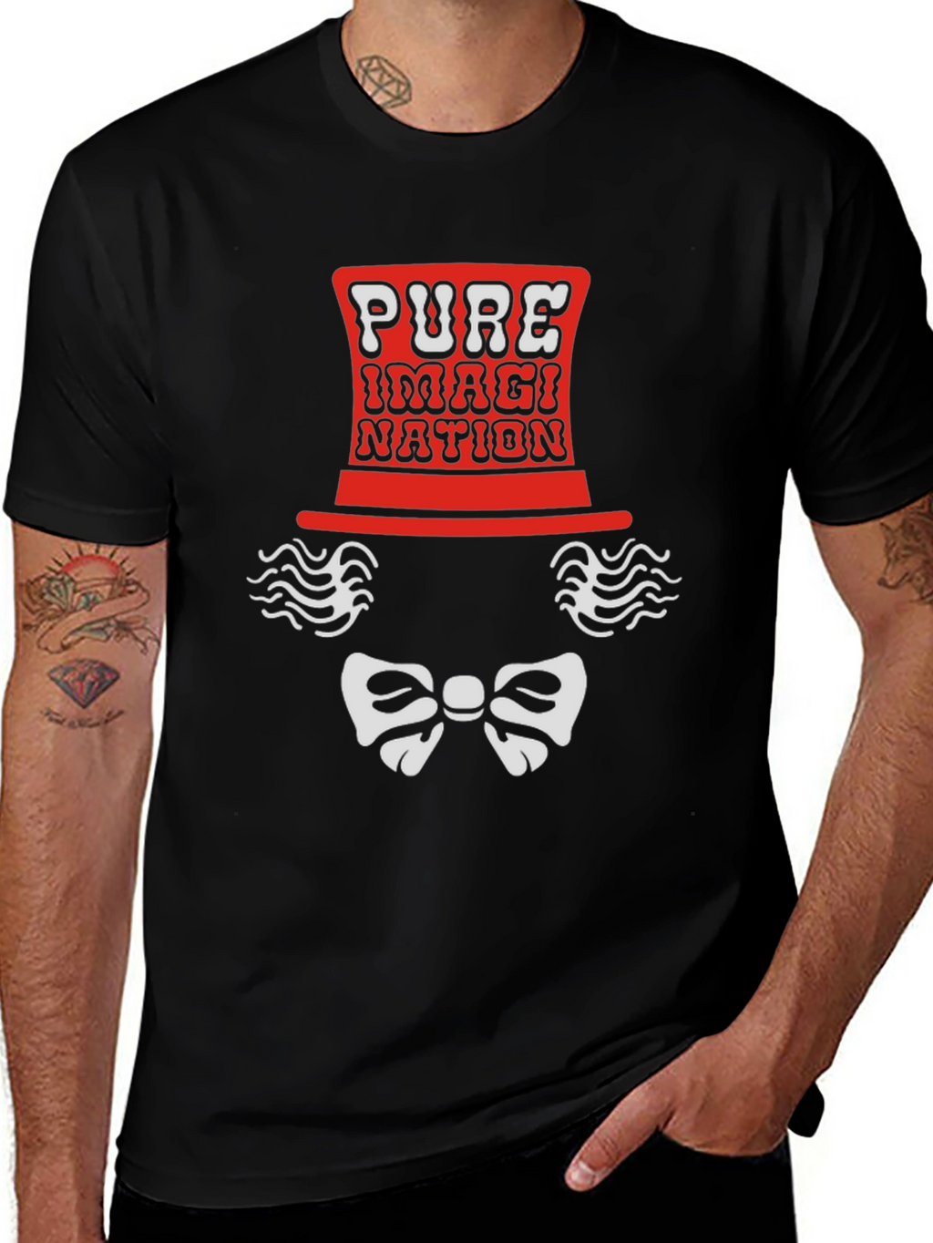 Pure Imagination Hat Bow T-Shirt