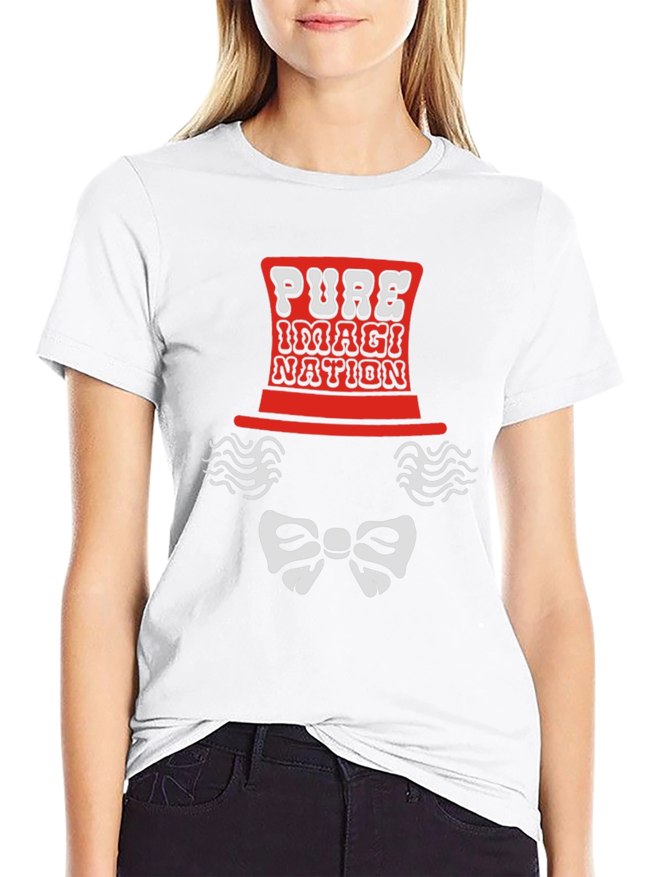 Pure Imagination Hat Bow T-Shirt