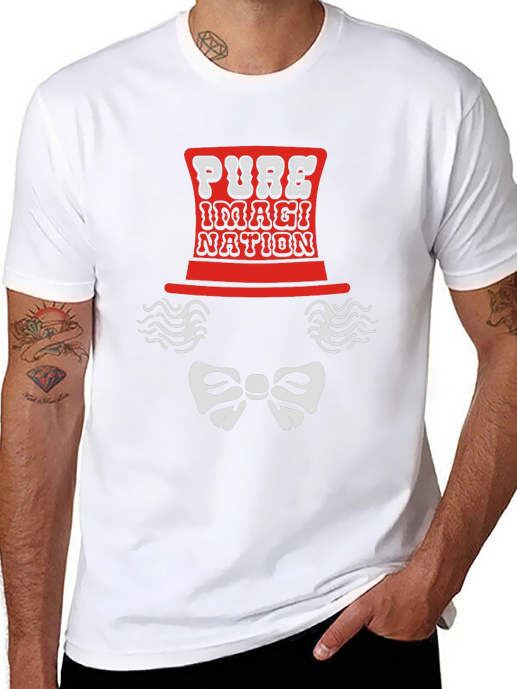 Pure Imagination Hat Bow T-Shirt