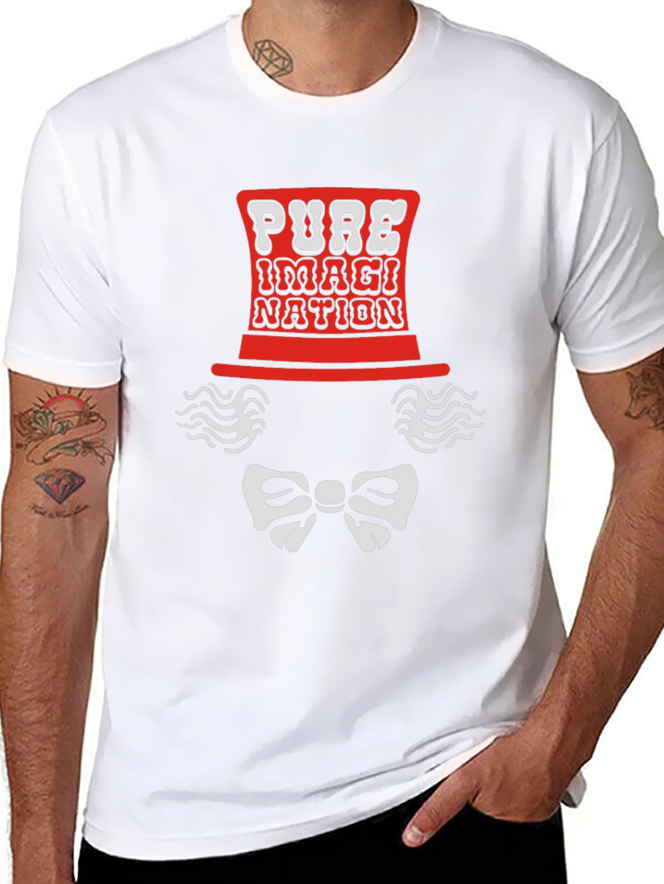 Pure Imagination Hat Bow T-Shirt