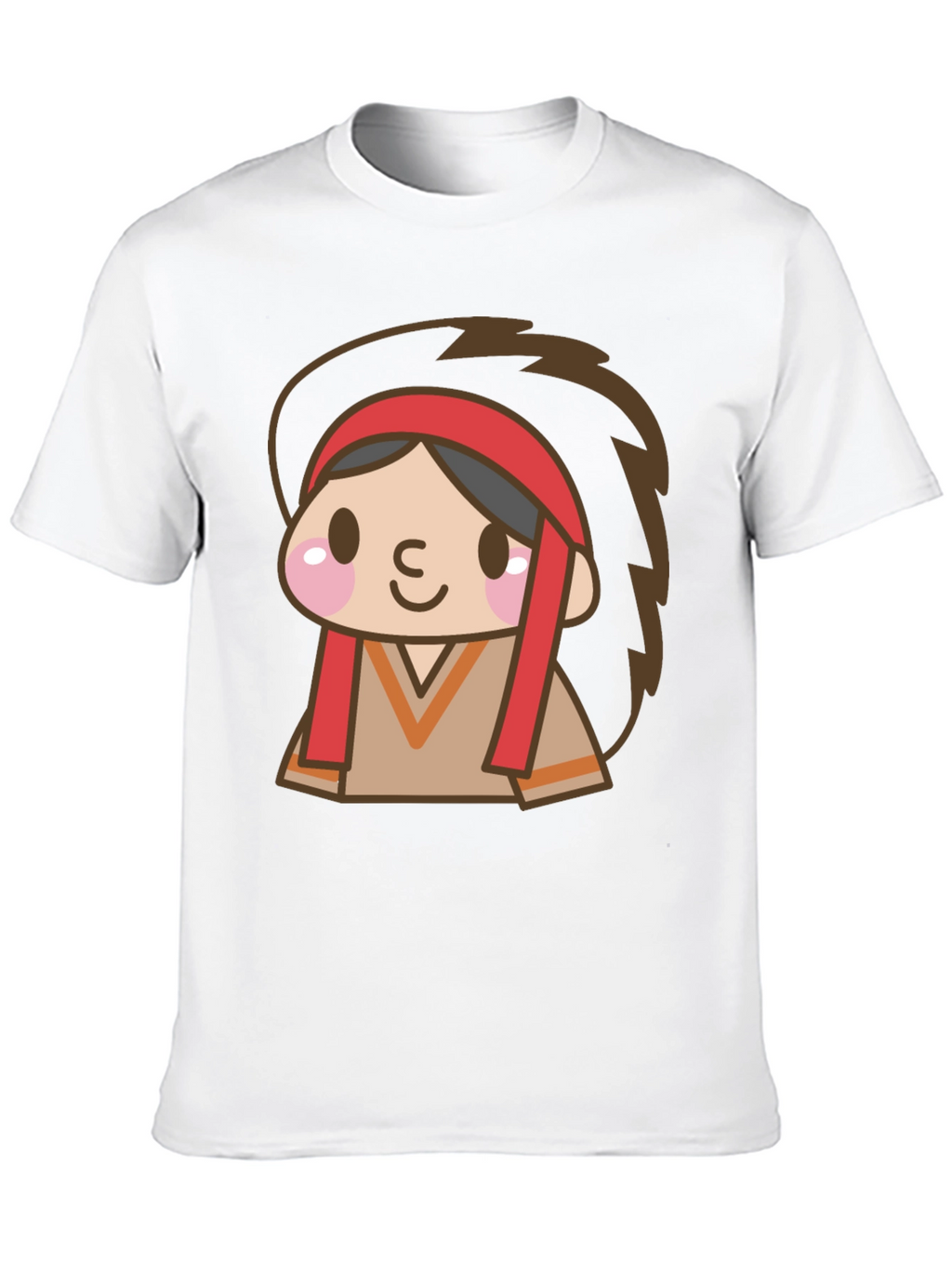 Cartoon Native American T-Shirt