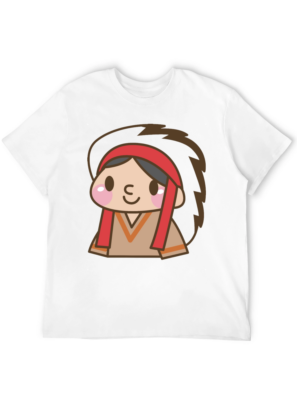 Cartoon Native American T-Shirt