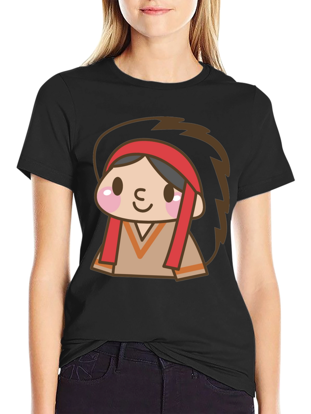 Cartoon Native American T-Shirt