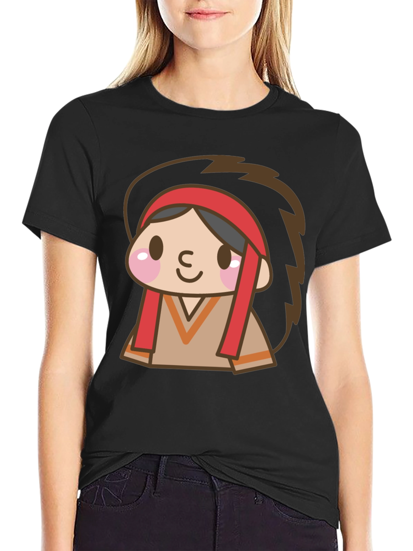 Cartoon Native American T-Shirt