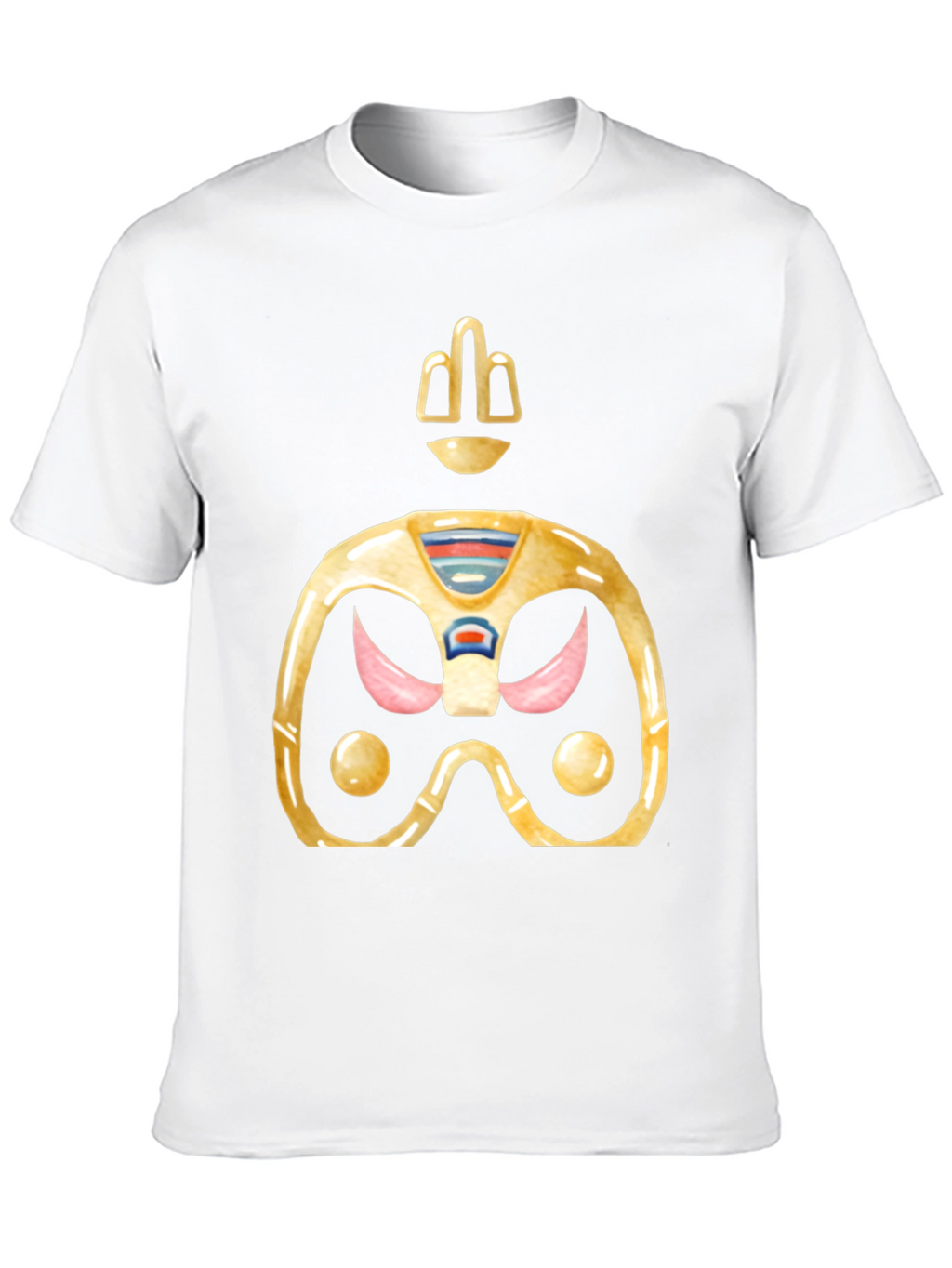 Retro Gaming T-Shirt - Gold Space Controller
