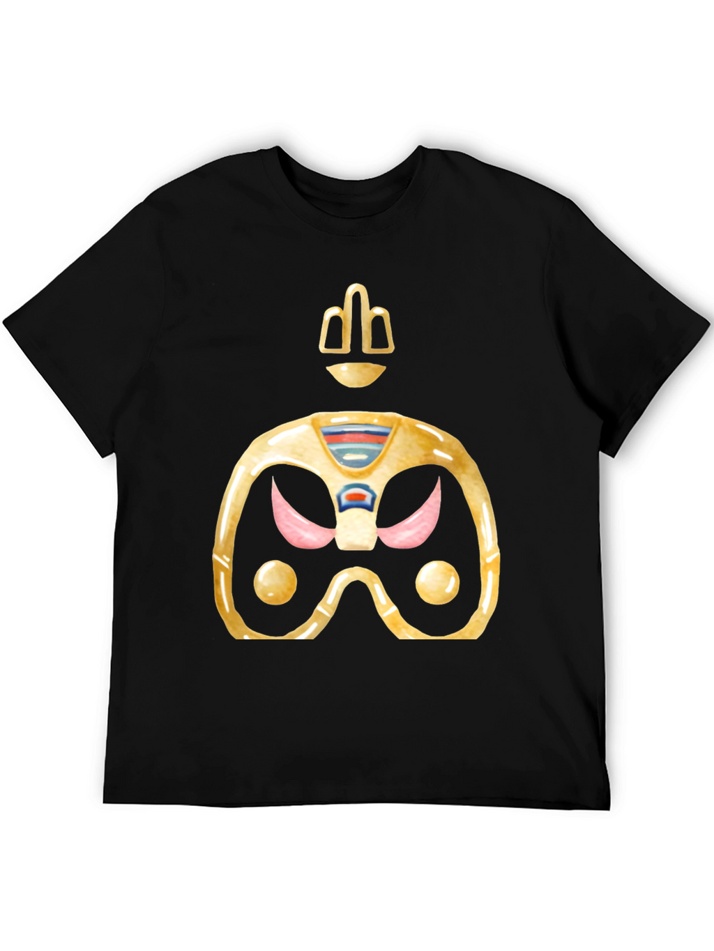 Retro Gaming T-Shirt - Gold Space Controller