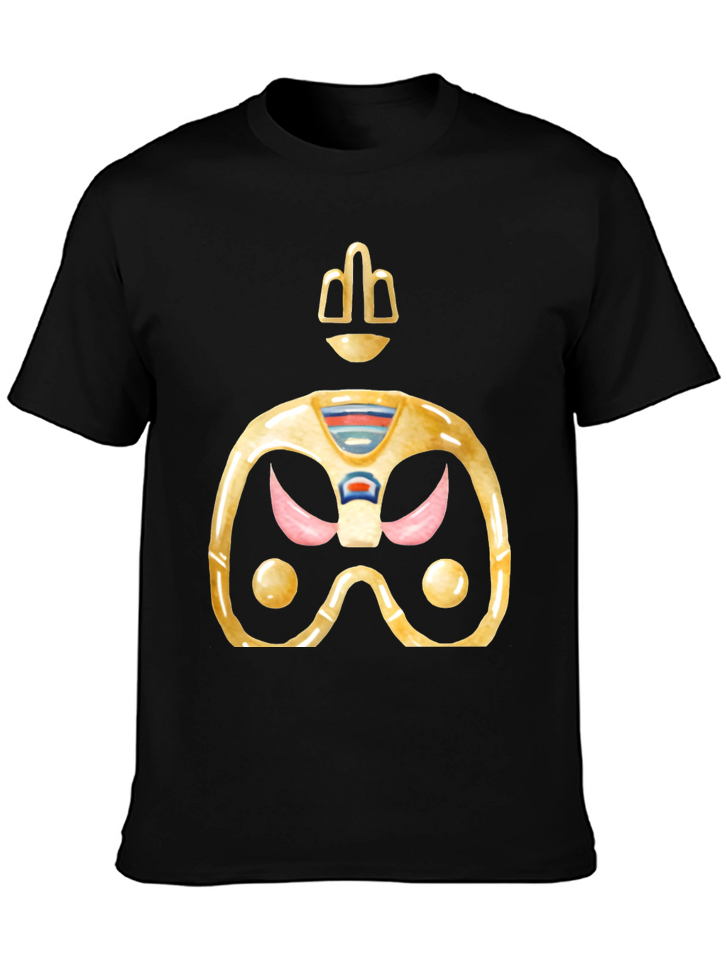 Retro Gaming T-Shirt - Gold Space Controller