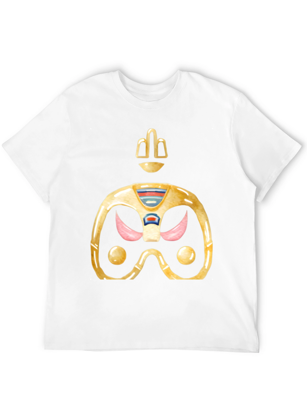 Retro Gaming T-Shirt - Gold Space Controller