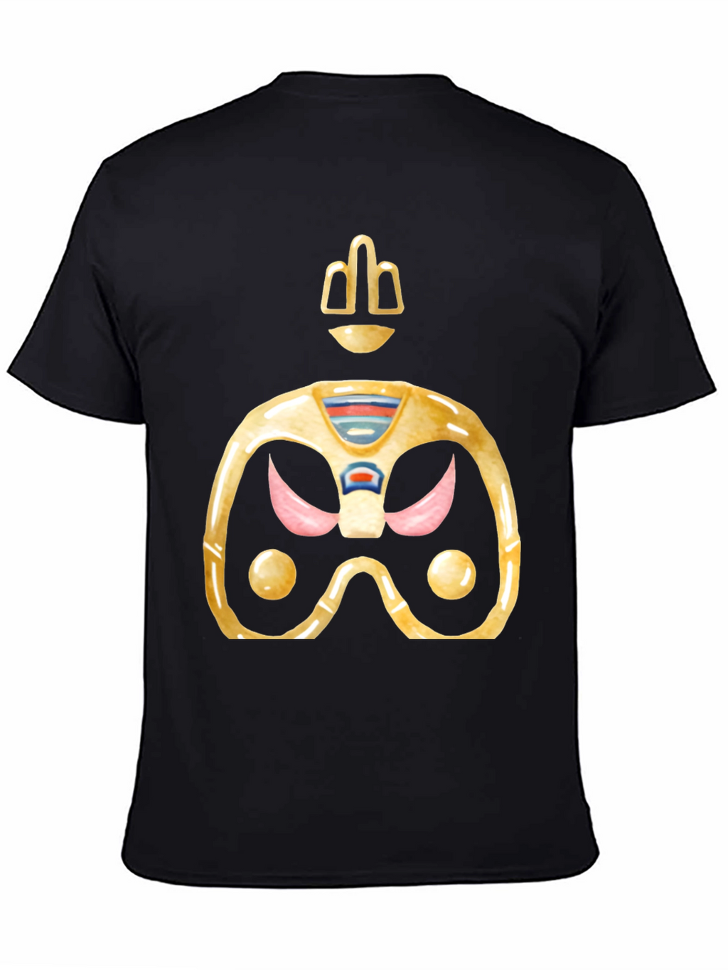 Retro Gaming T-Shirt - Gold Space Controller
