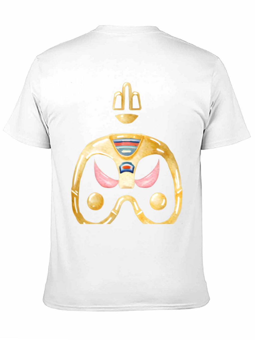 Retro Gaming T-Shirt - Gold Space Controller