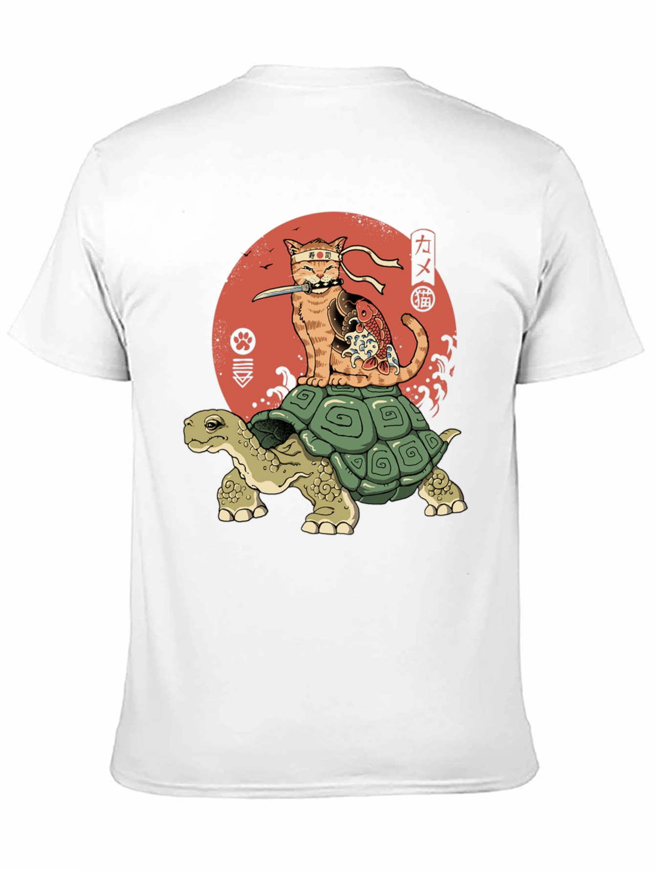 Ninja Cat Turtle T-Shirt