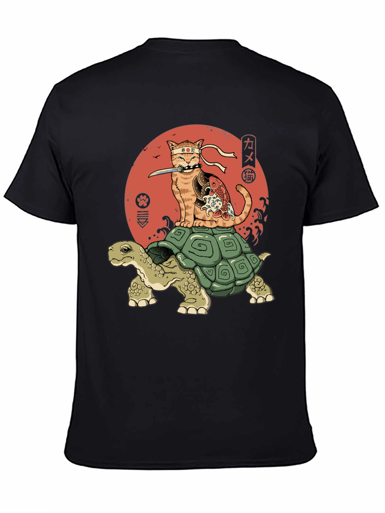 Ninja Cat Turtle T-Shirt