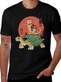Ninja Cat Turtle T-Shirt