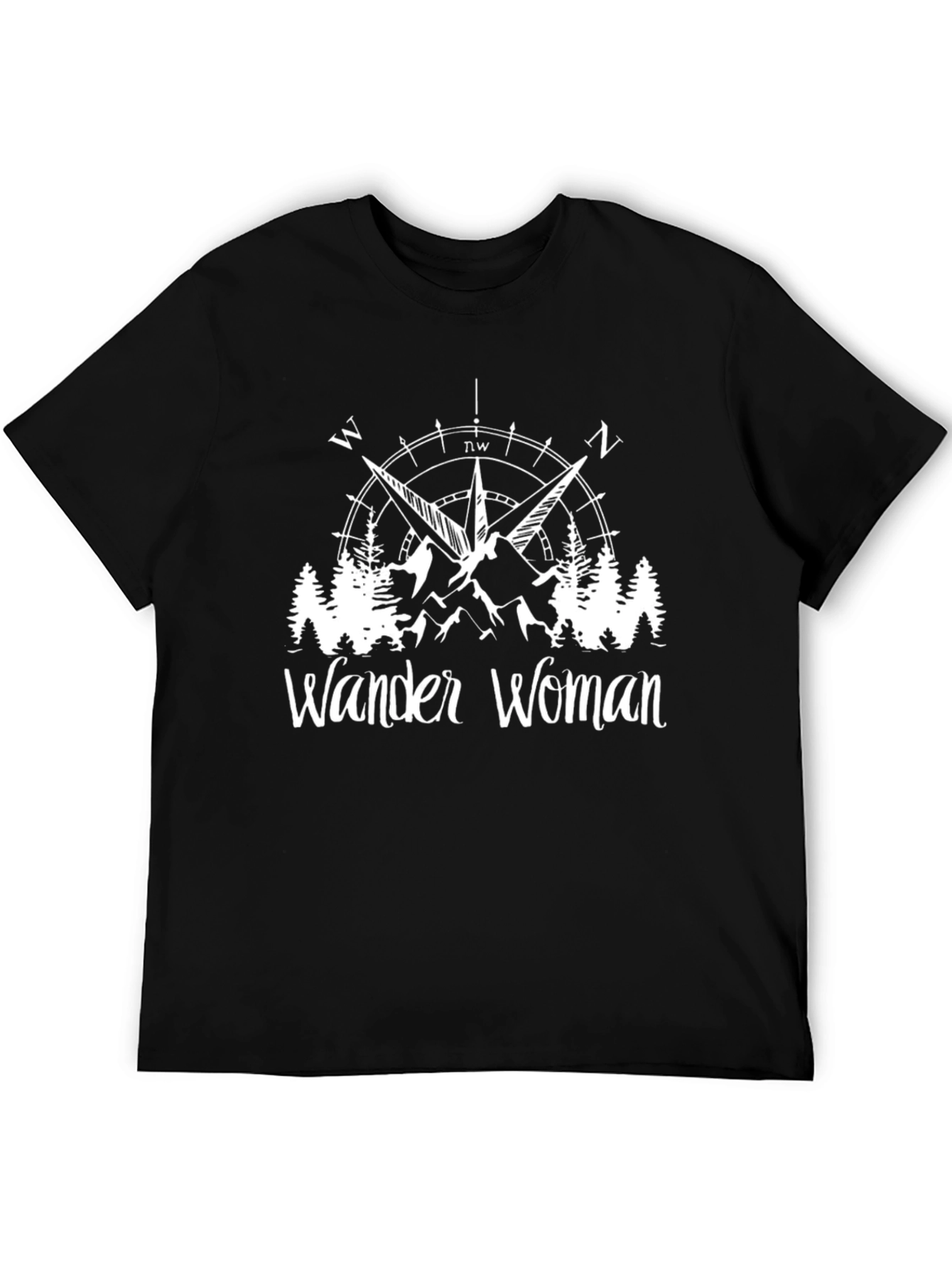 Wander Woman Graphic Tee - Adventure & Travel Shirt