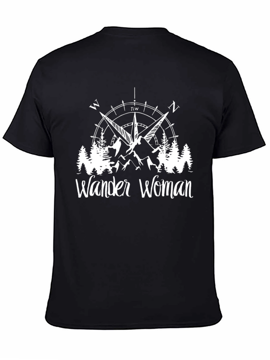 Wander Woman Graphic Tee - Adventure & Travel Shirt