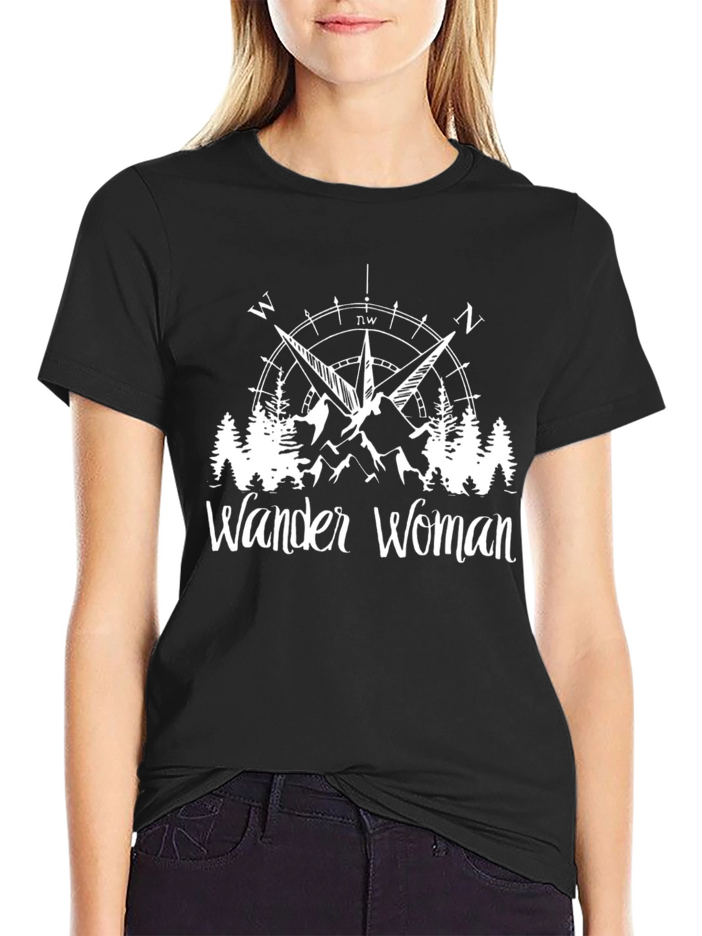 Wander Woman Graphic Tee - Adventure & Travel Shirt