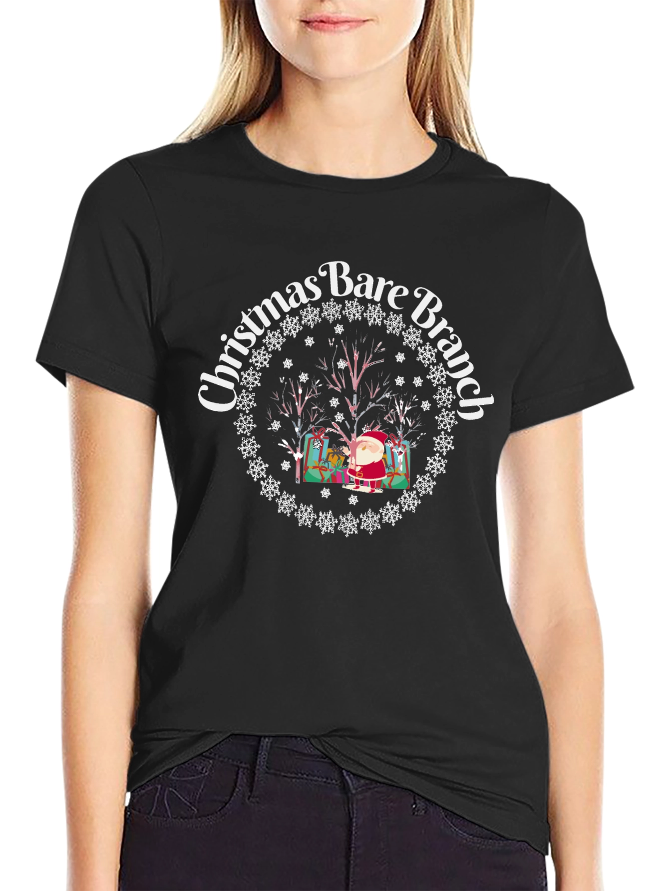 Christmas Bare Branch Graphic Tee