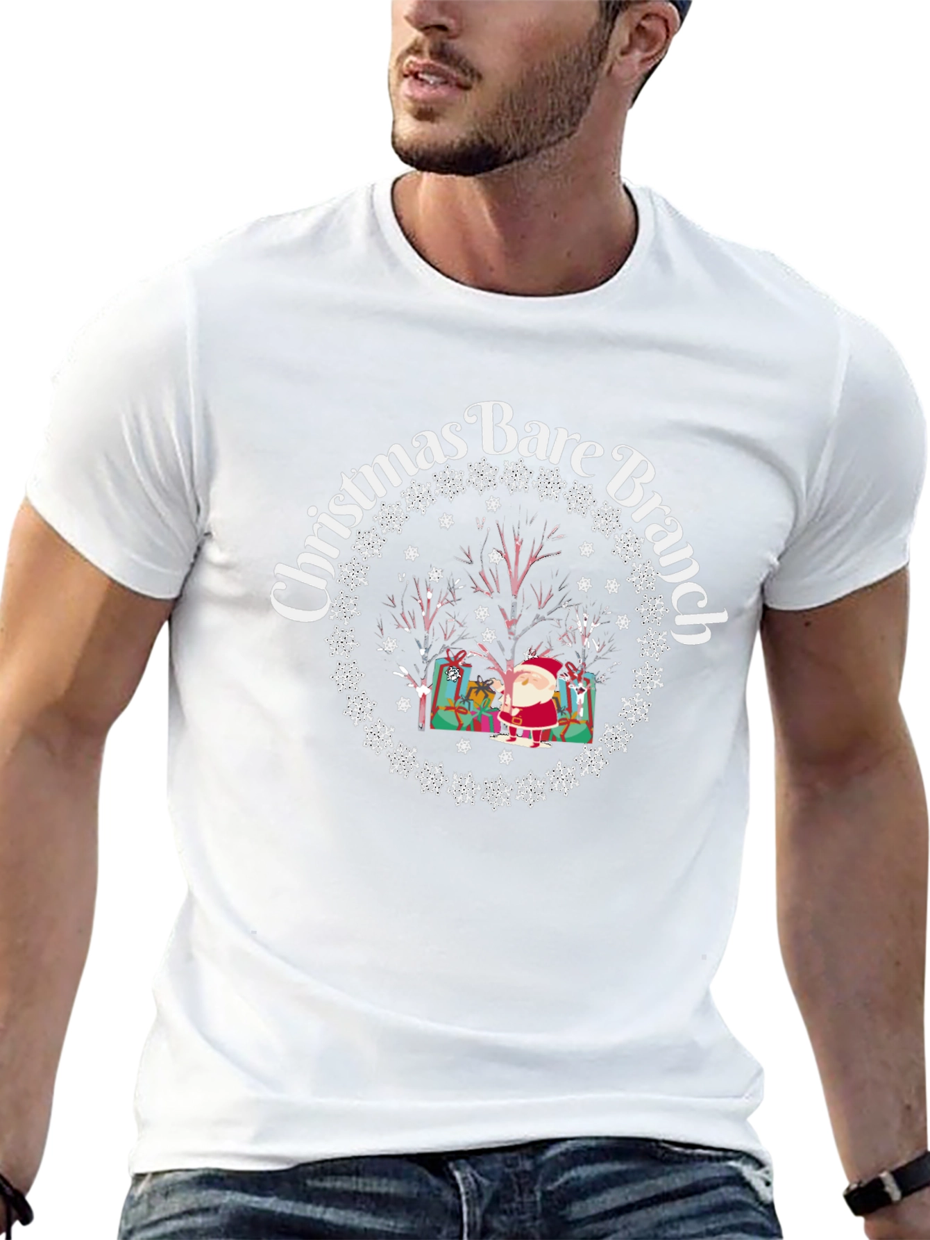 Christmas Bare Branch Graphic Tee