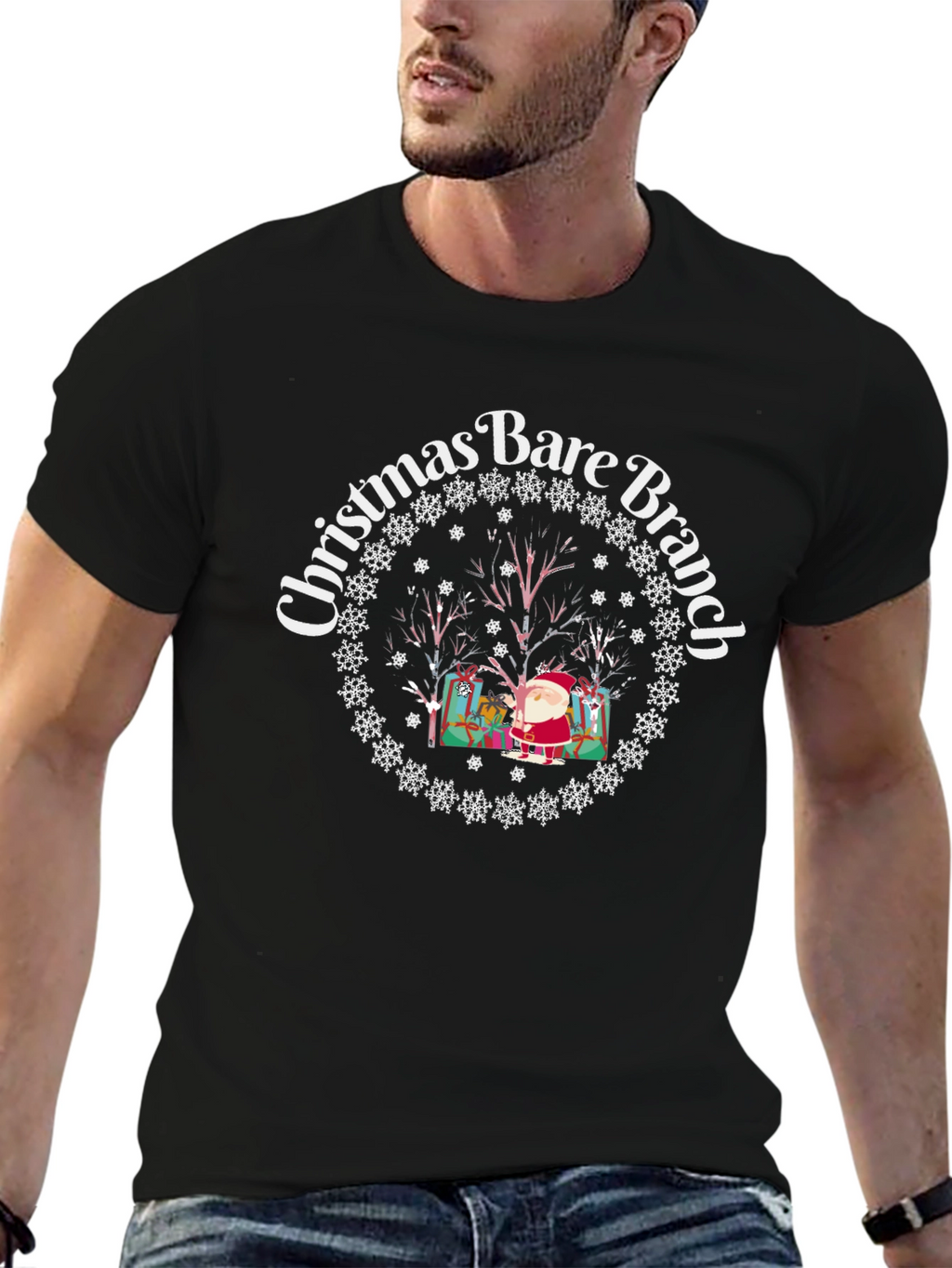 Christmas Bare Branch Graphic Tee