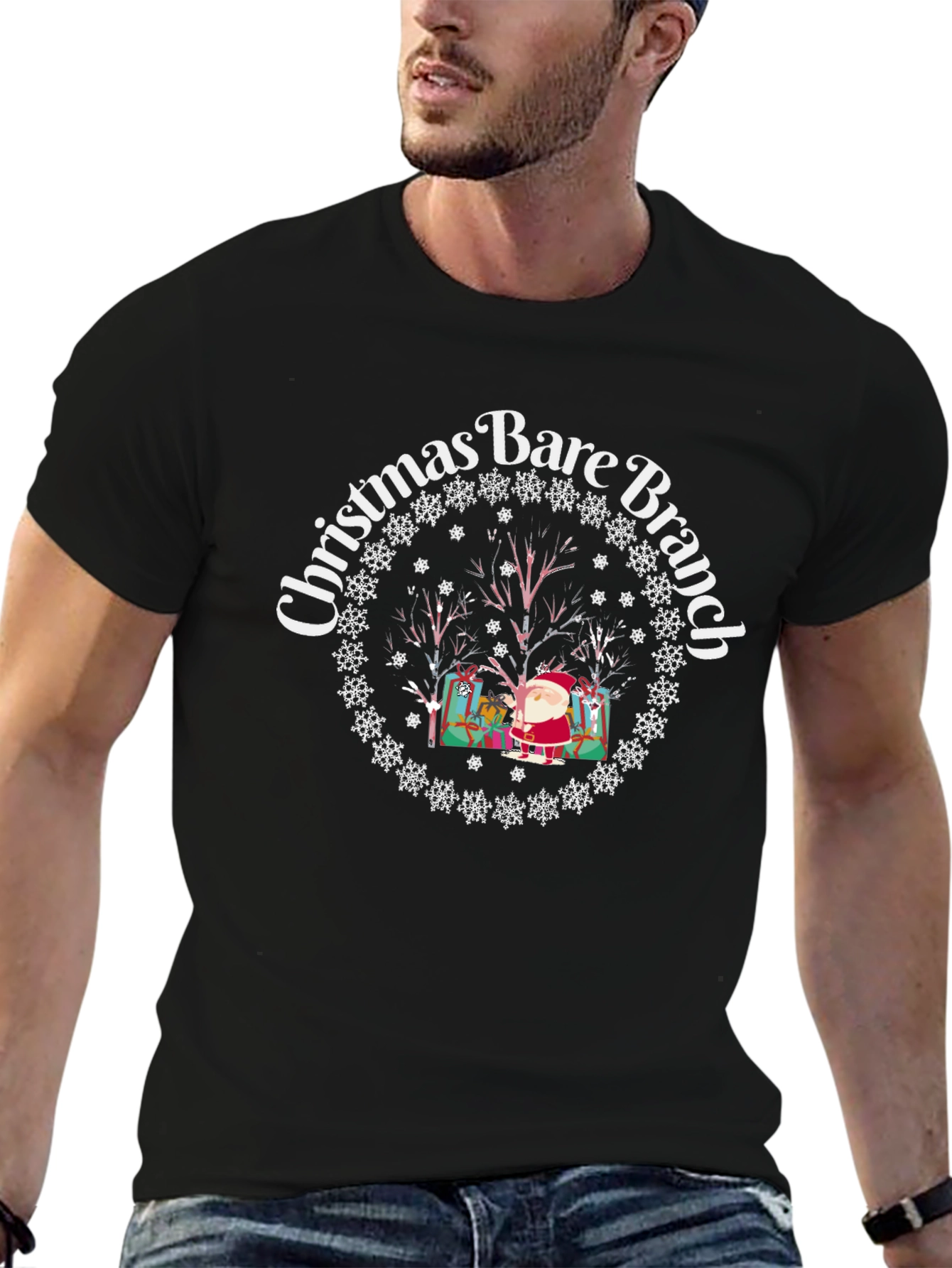 Christmas Bare Branch Graphic Tee