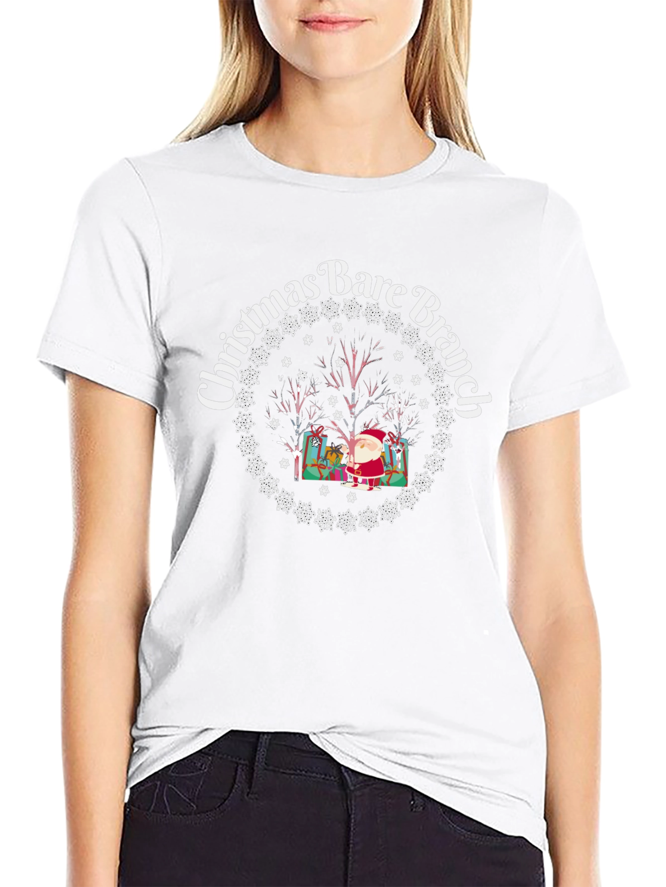 Christmas Bare Branch Graphic Tee