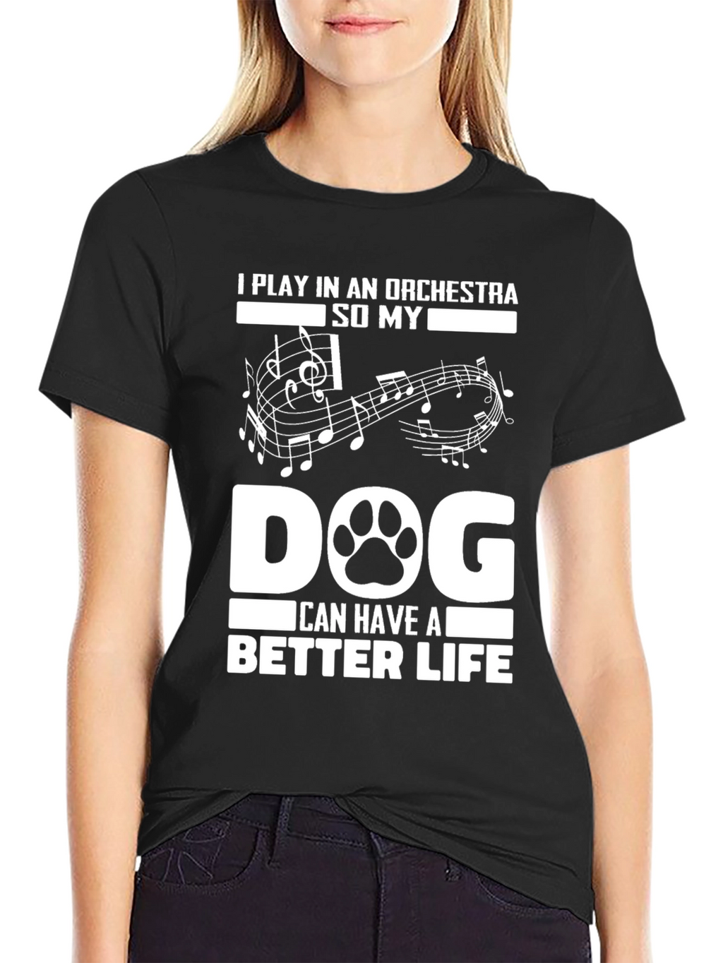 Orchestra Dog Lover T-Shirt - Funny Musician Tee