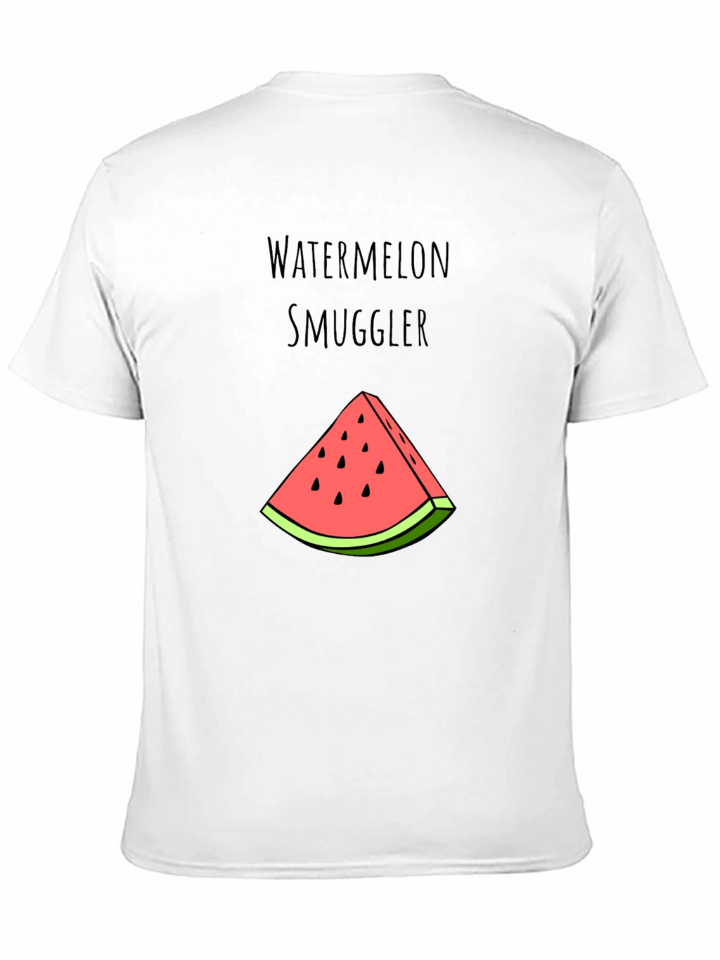 Watermelon Smuggler Graphic Tee - Funny Summer Shirt