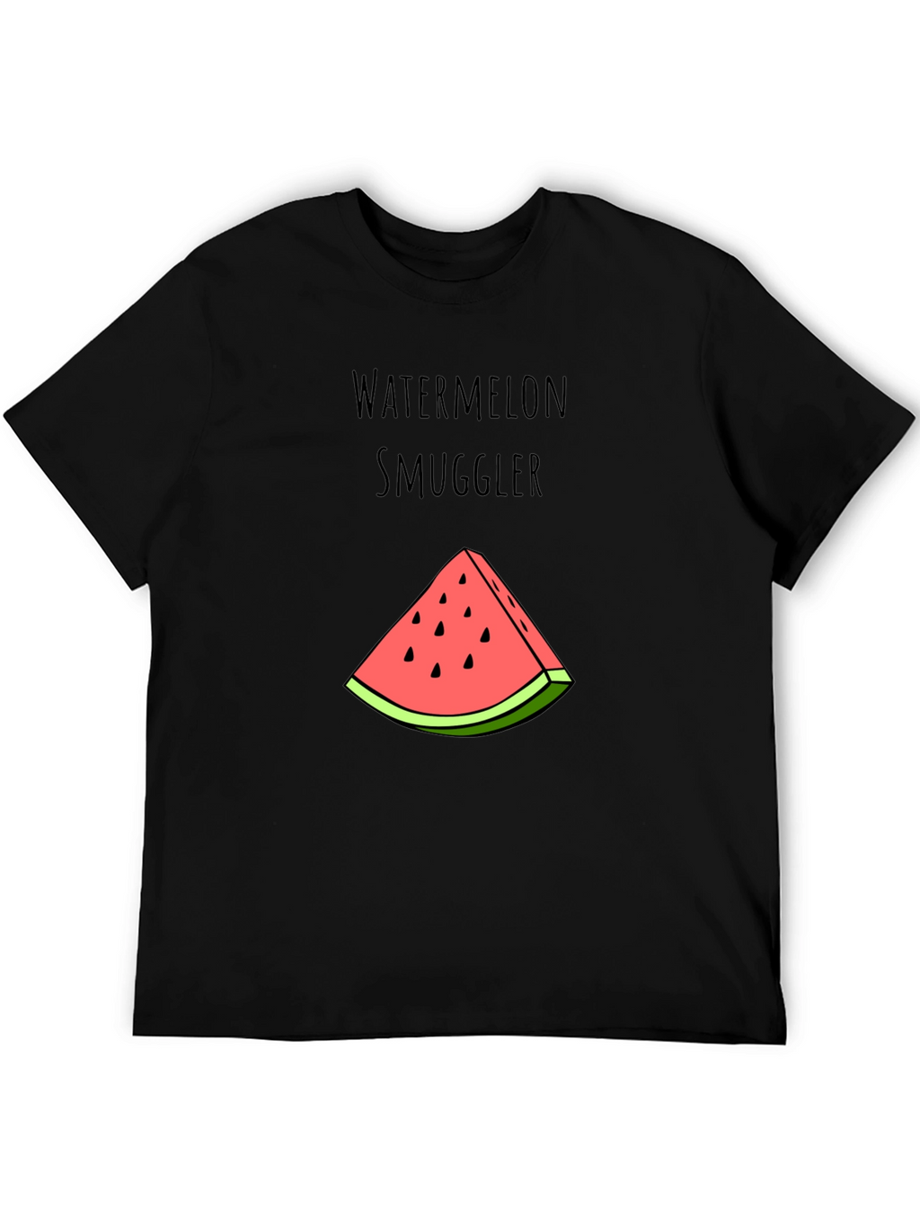 Watermelon Smuggler Graphic Tee - Funny Summer Shirt