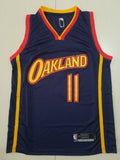 Men's Golden State Warriors Klay Thompson #11 Navy Hardwood Classics Jerseys