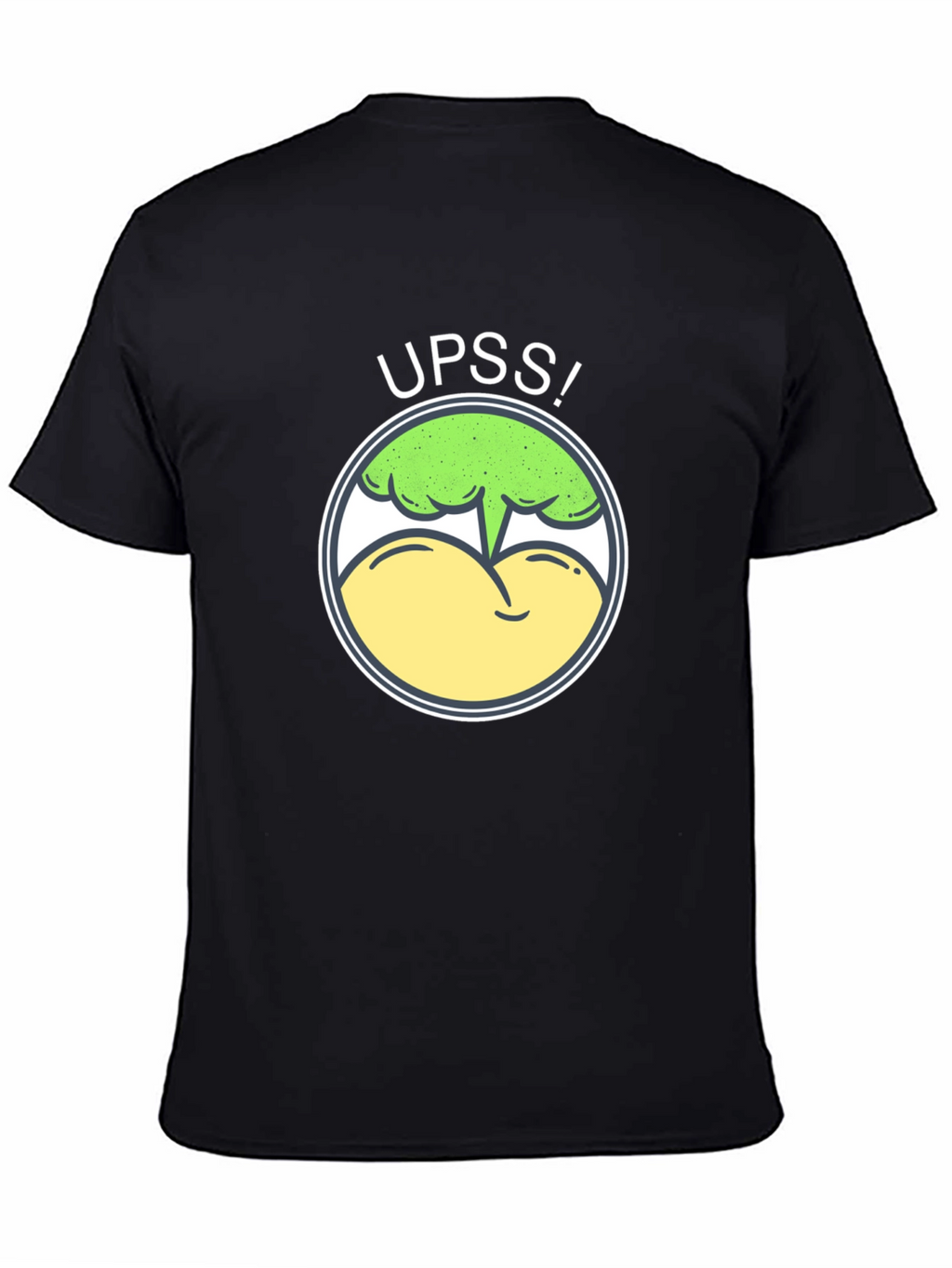 Funny UPSS! Broccoli Butt T-Shirt - Humor Tee