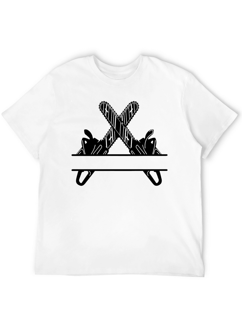 Black Chainsaw Graphic Tee