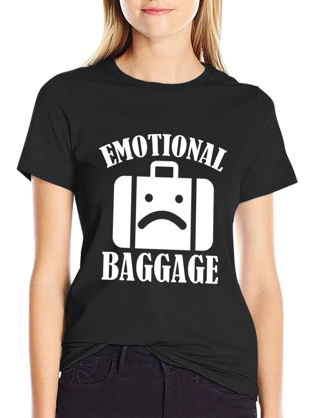 Emotional Baggage T-Shirt - Trendy Graphic Tee