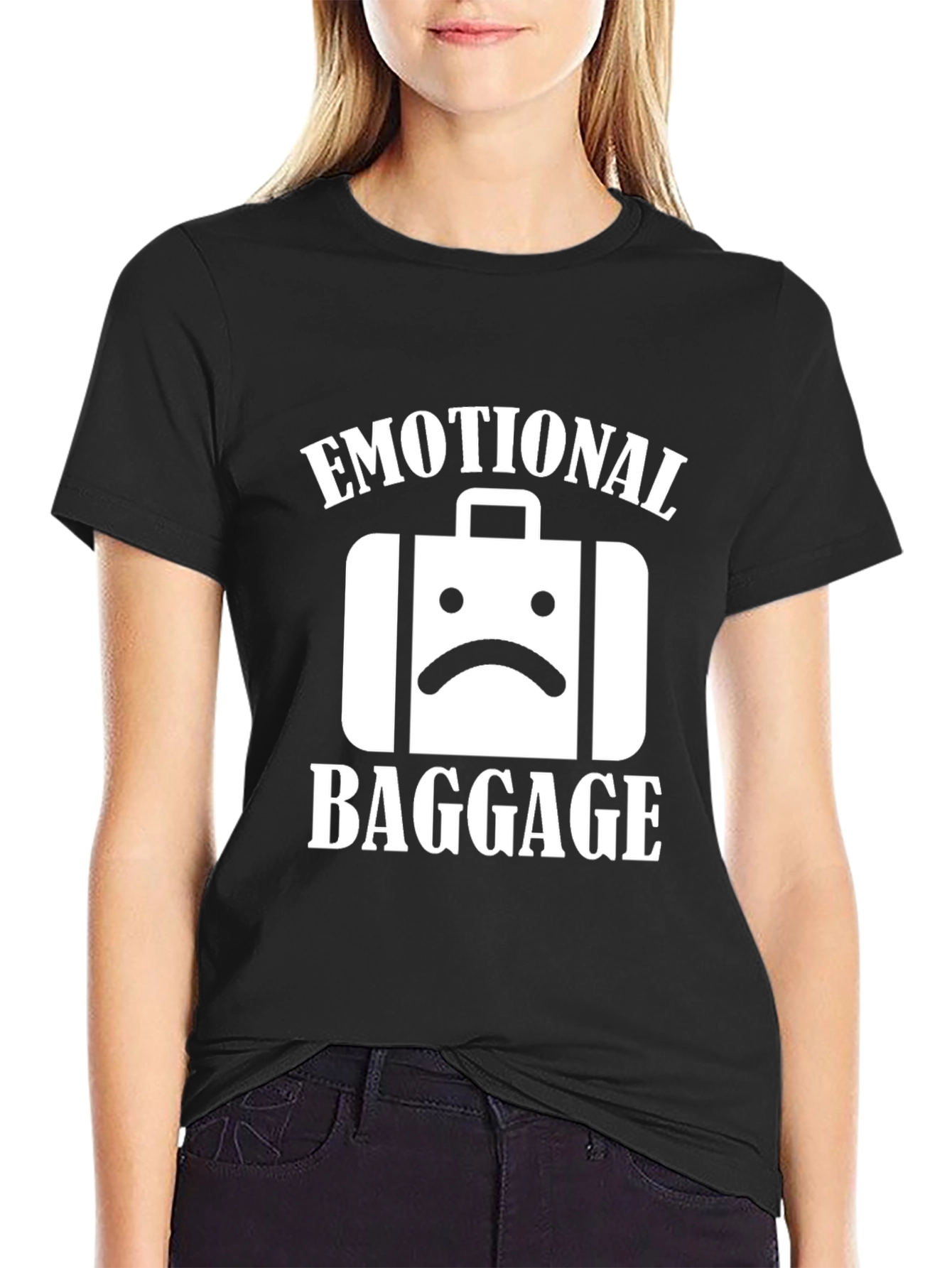 Emotional Baggage T-Shirt - Trendy Graphic Tee