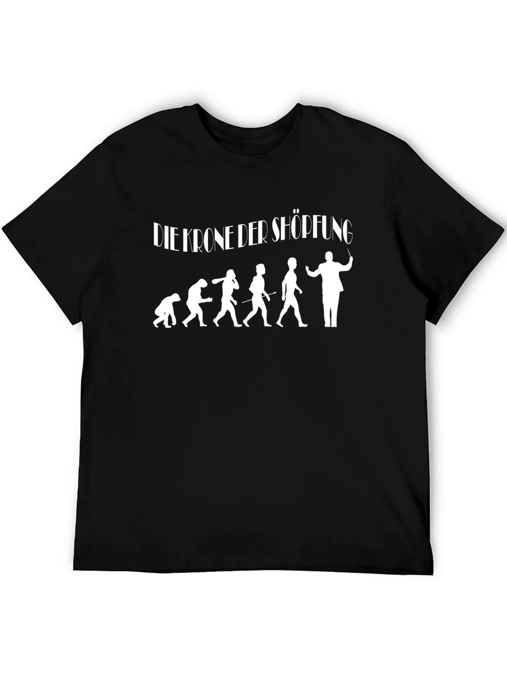 Evolution of Conductor Black T-Shirt