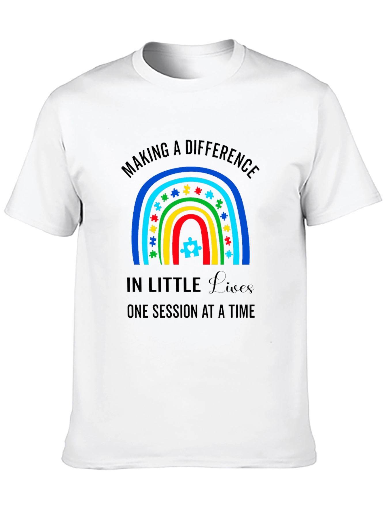 Making a Difference Autism Awareness T-Shirt