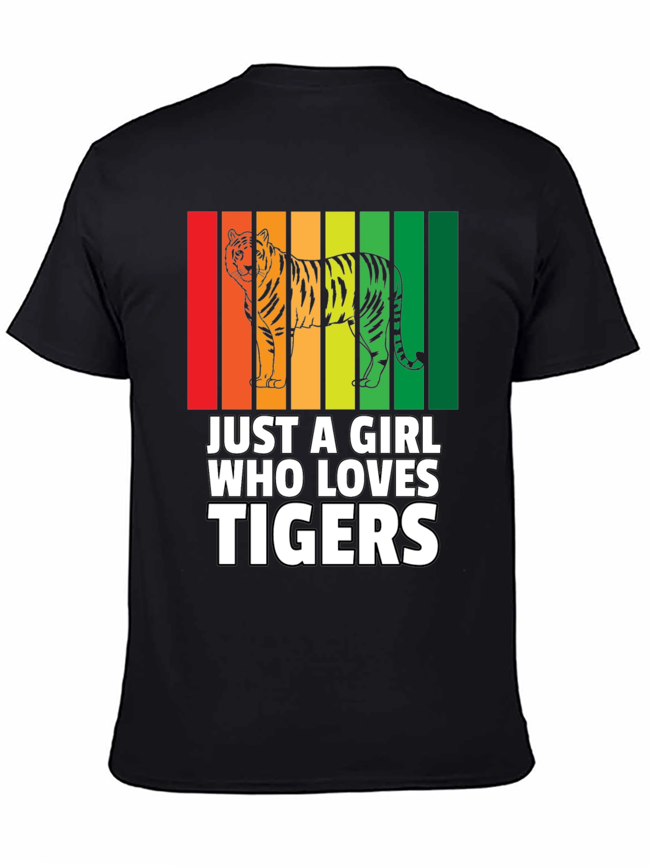 Just a Girl Who Loves Tigers T-Shirt