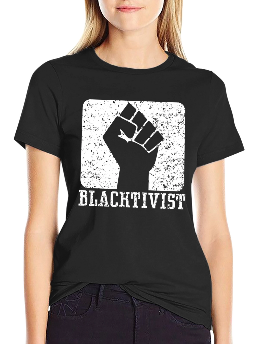 Blacktivist Fist Graphic T-Shirt - Activism Tee