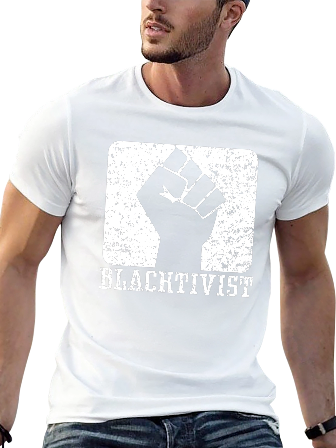 Blacktivist Fist Graphic T-Shirt - Activism Tee