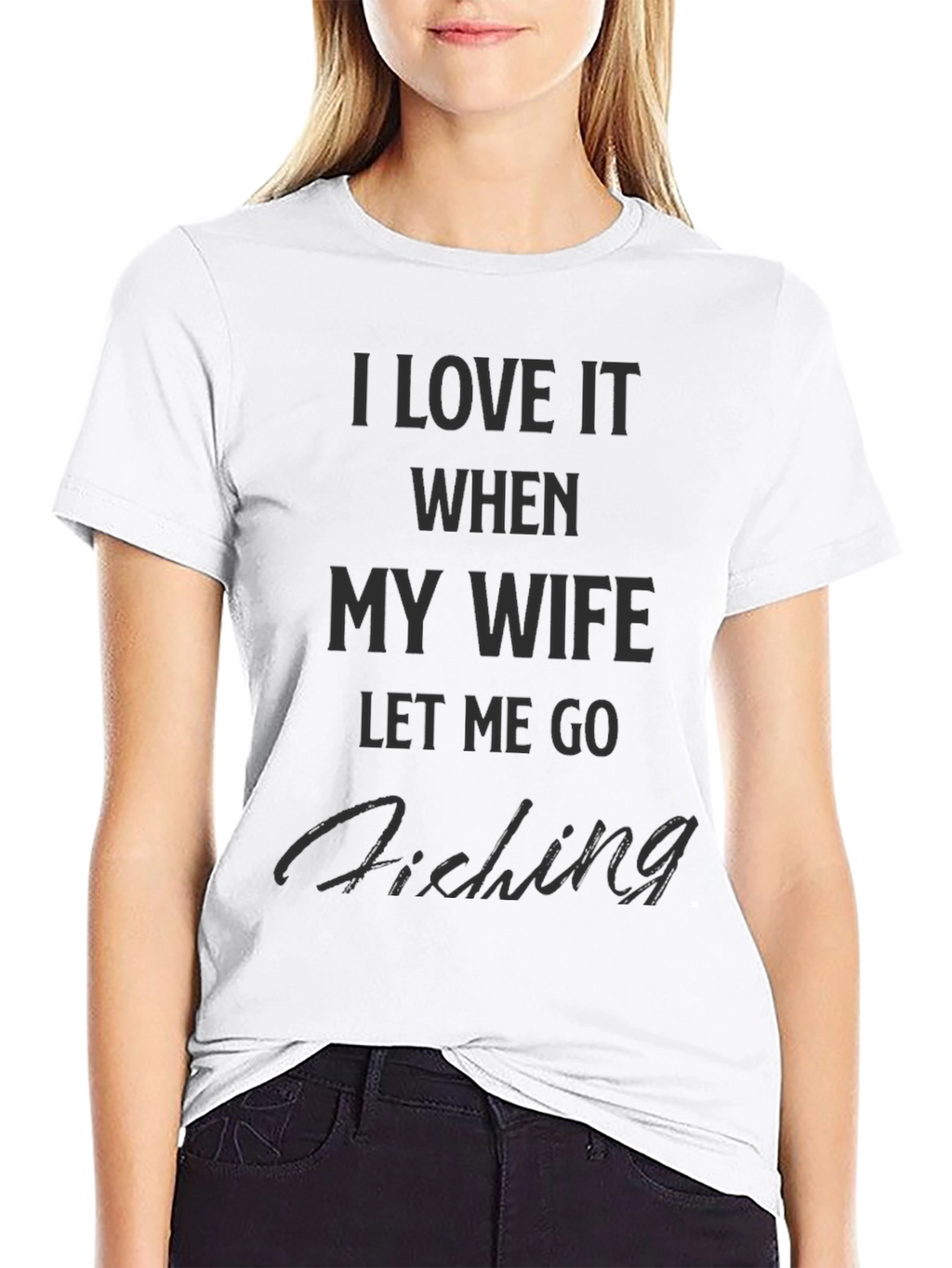 Fishing Humor Graphic T-Shirt