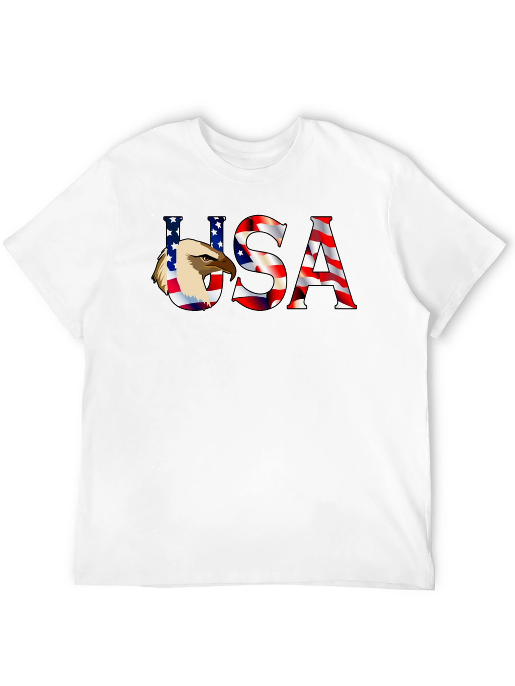 USA Eagle Graphic T-Shirt - Patriotic American Pride