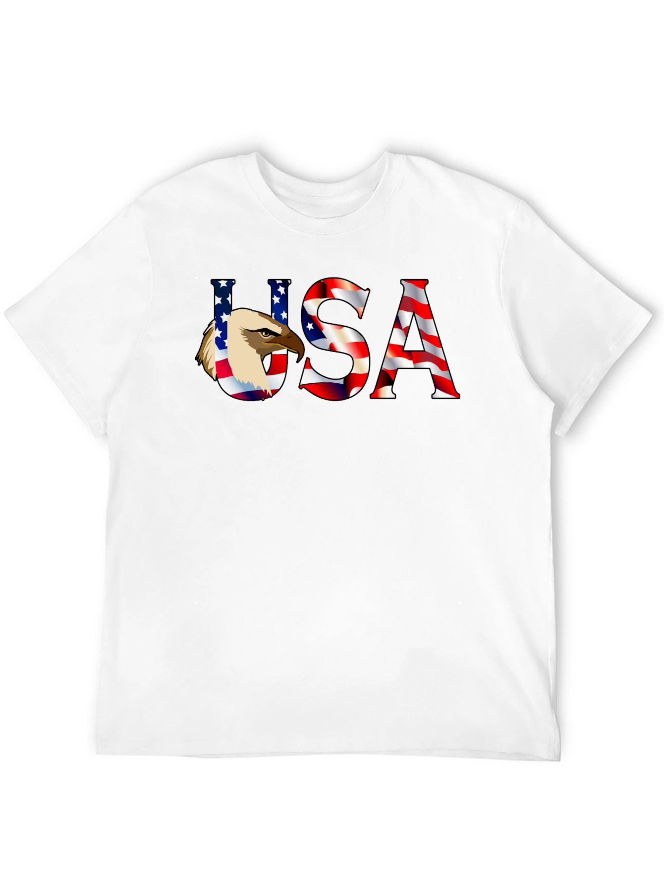 USA Eagle Graphic T-Shirt - Patriotic American Pride