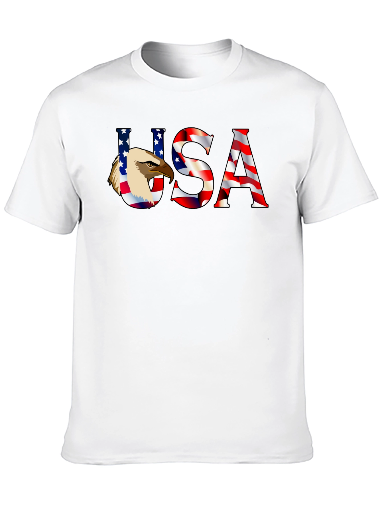 USA Eagle Graphic T-Shirt - Patriotic American Pride